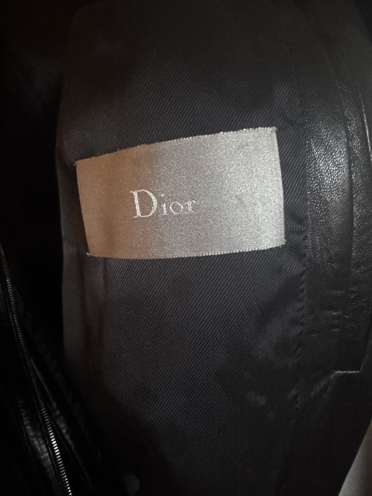 Dior Dior Homme Leather Jacket Size US L / EU 52-54 / 3 - 11 Thumbnail