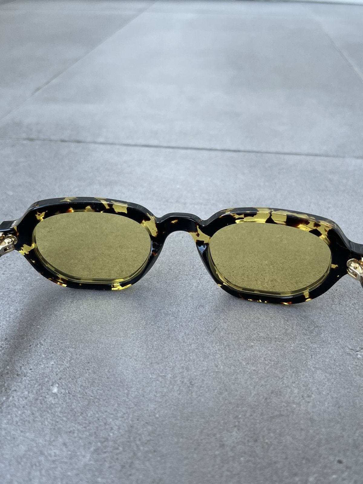 Han Kjobenhavn !DS! Han Kjobenhavn Banks Yellow Tortoise Sunglasses Size ONE SIZE - 15 Thumbnail