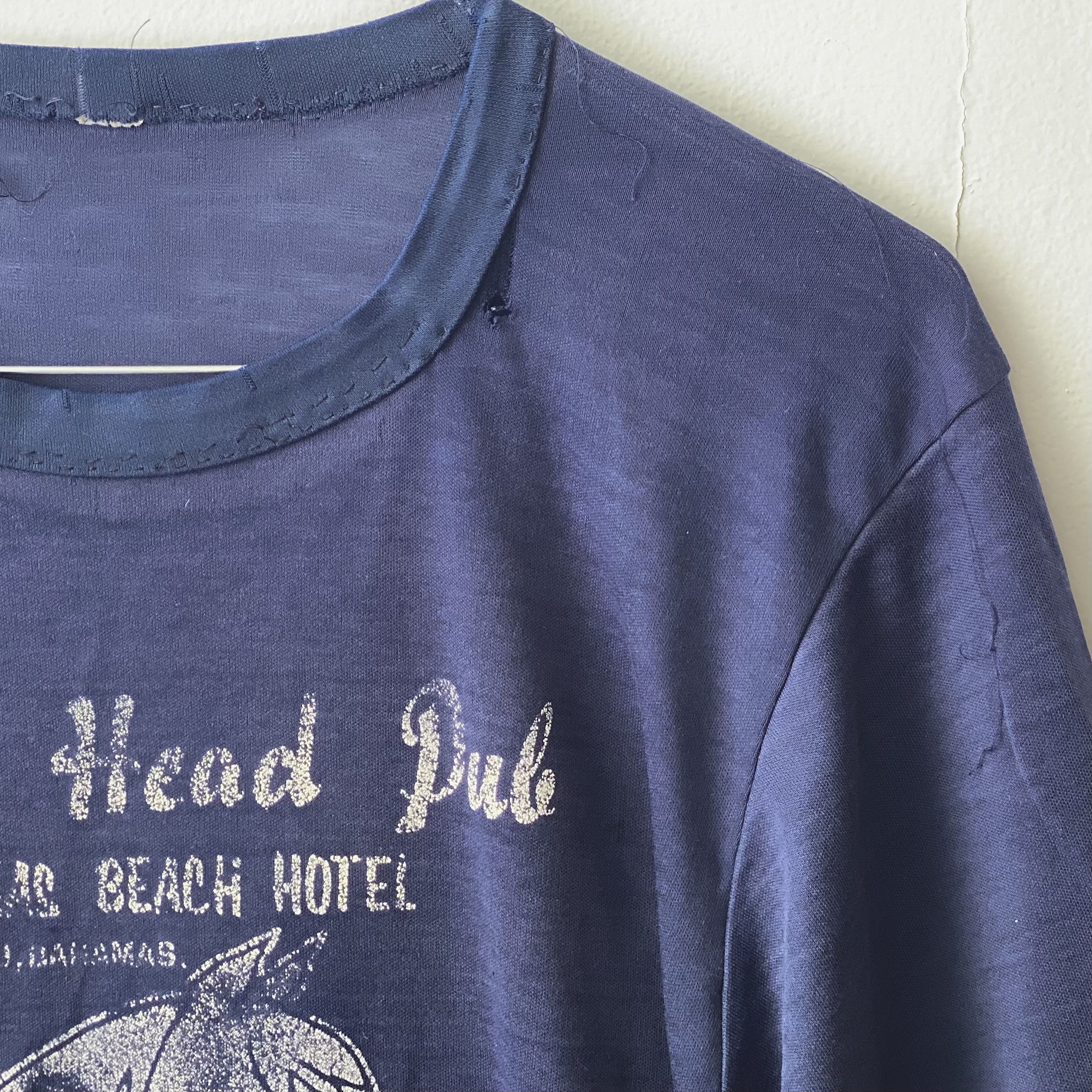 Other threadbare, thrashed vintage 70s t-shirt Size US M / EU 48-50 / 2 - 2 Thumbnail