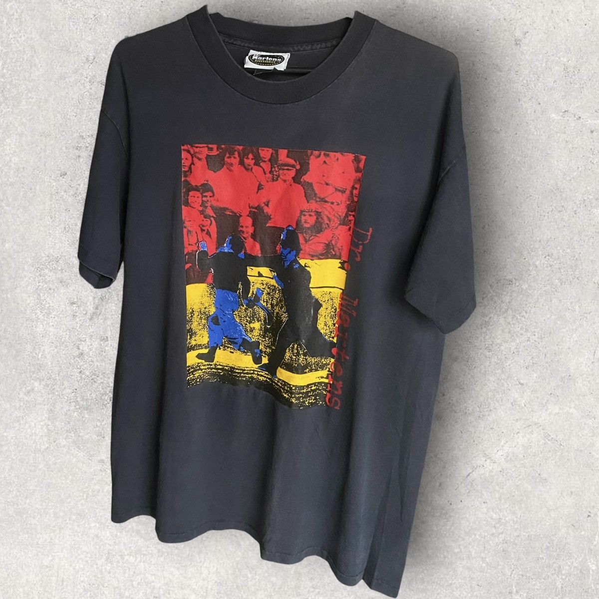 Dr. Martens Vintage 90’s Kick The System Dr.Martens Tee Size US L / EU 52-54 / 3 - 1 Thumbnail