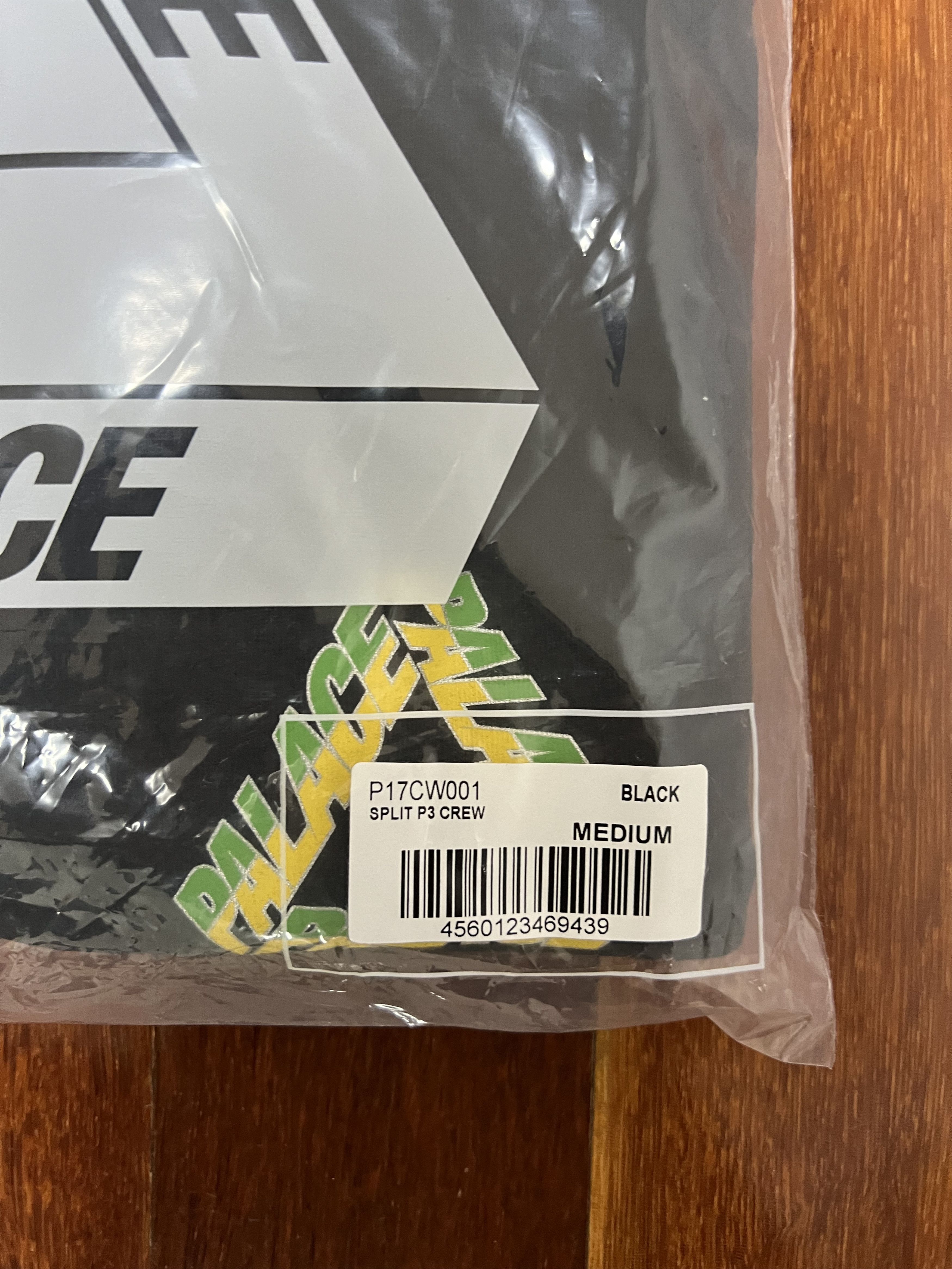 Palace 💚 2019 Palace Split P3 Crew Black Medium NEW Size US M / EU 48-50 / 2 - 11 Thumbnail