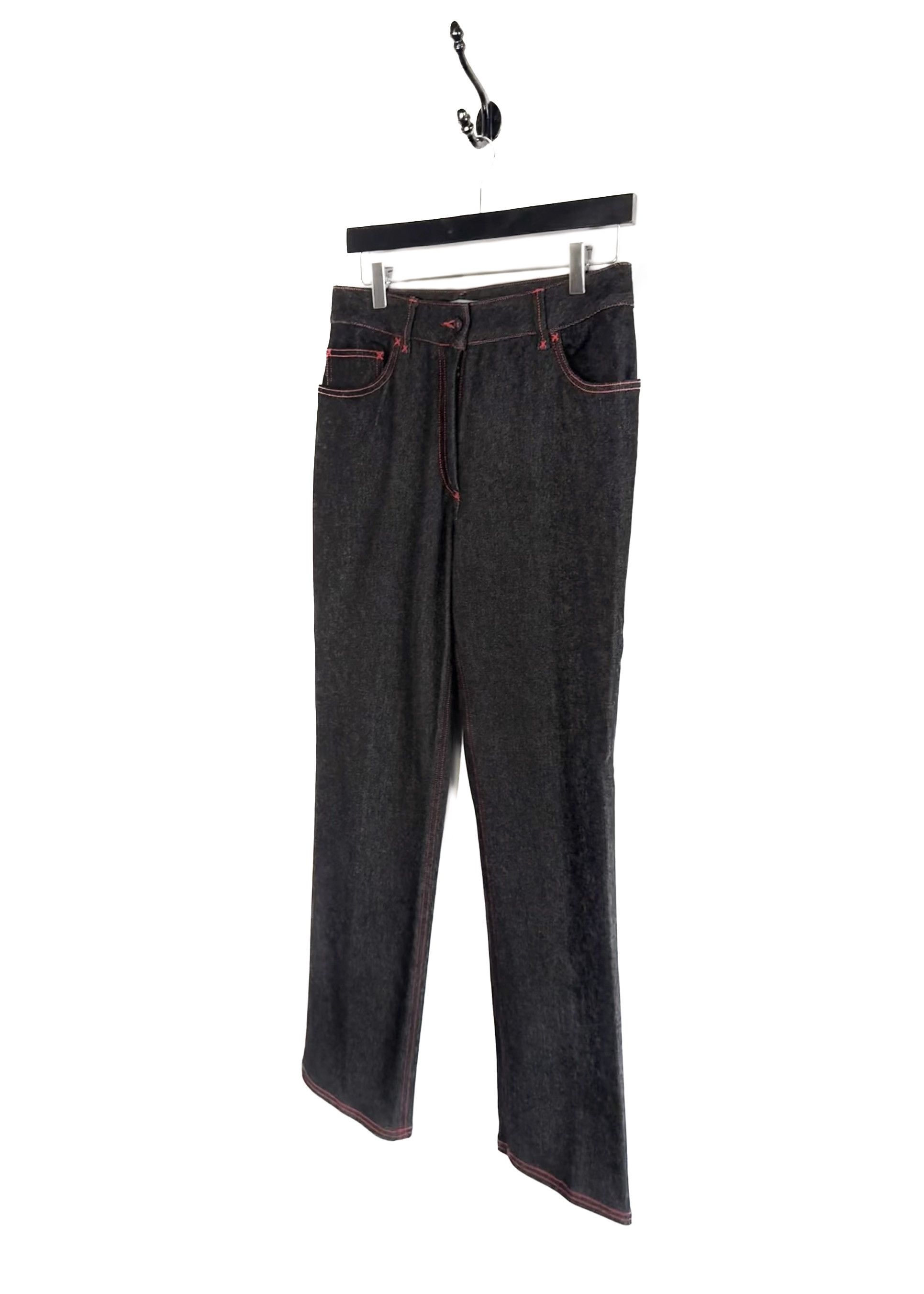 Dolce & Gabbana Dolce & Gabbana Vintage Cool Wool Denim Pink Stitching Jeans Size 28" / US 6 / IT 42 - 2 Thumbnail