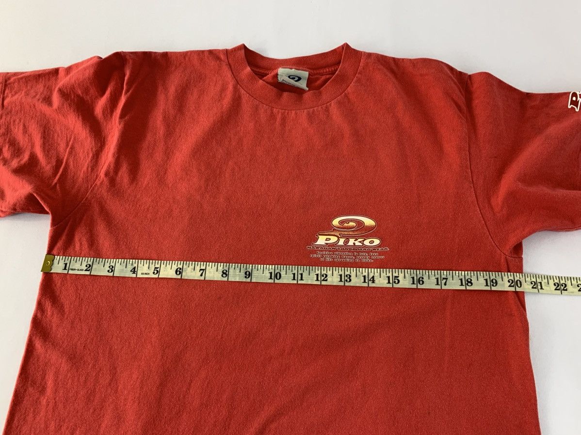 Japanese Brand Hype 90s Piko Hawaiian Longboard Wear Printed Tee Size US M / EU 48-50 / 2 - 11 Thumbnail