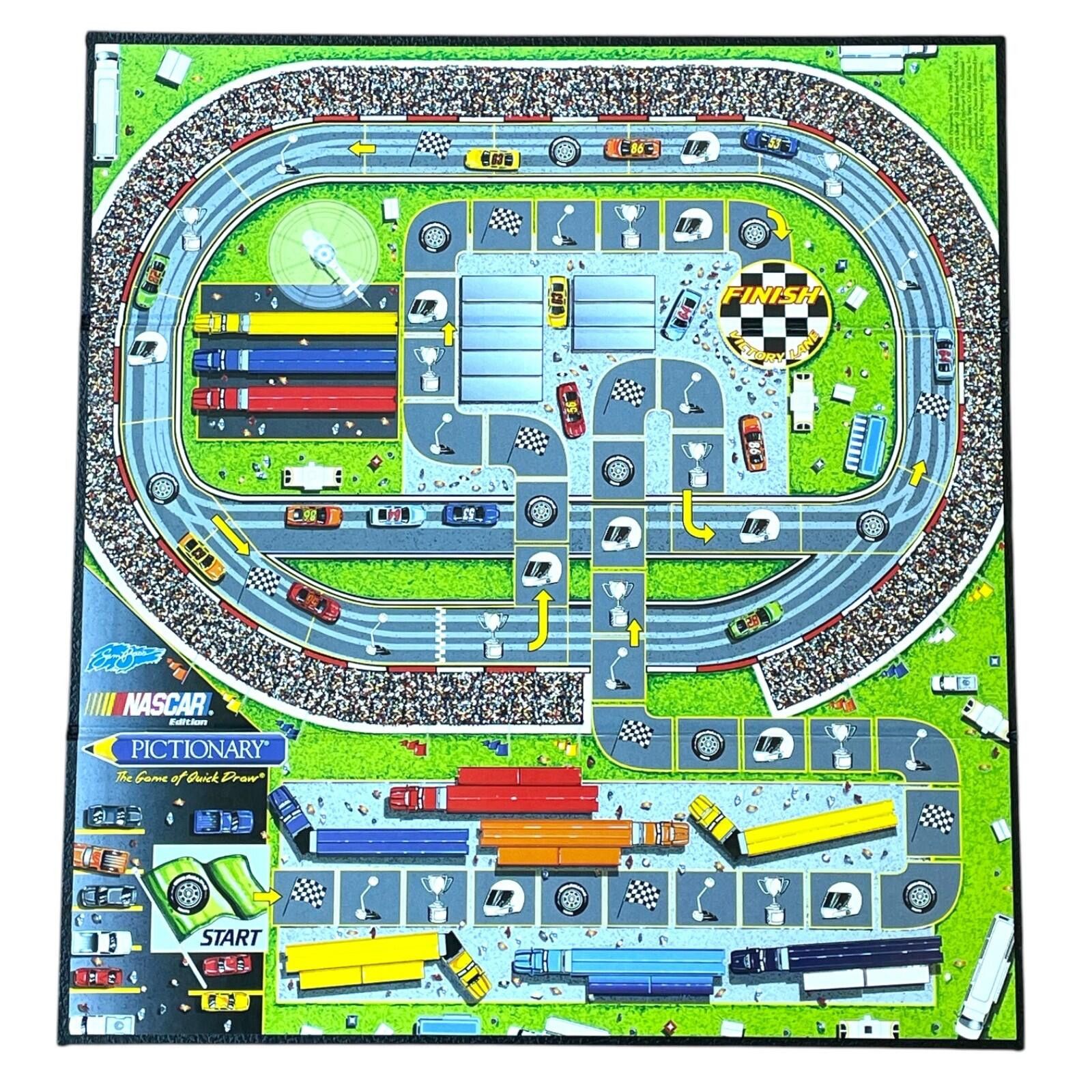 Other 2001 NASCAR Pictionary Board Game Complete Sam Bass Racing Size ONE SIZE - 7 Thumbnail