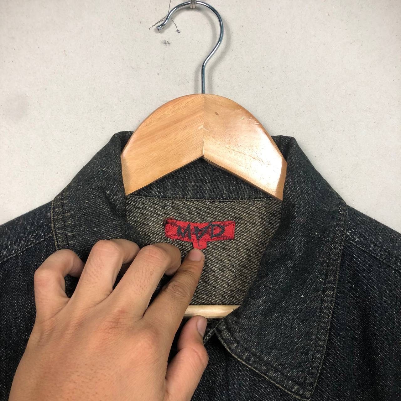 Edition Japan Distressed Multi Motif Rare Mad Denim Jacket Inspired LGB Size US M / EU 48-50 / 2 - 8 Thumbnail