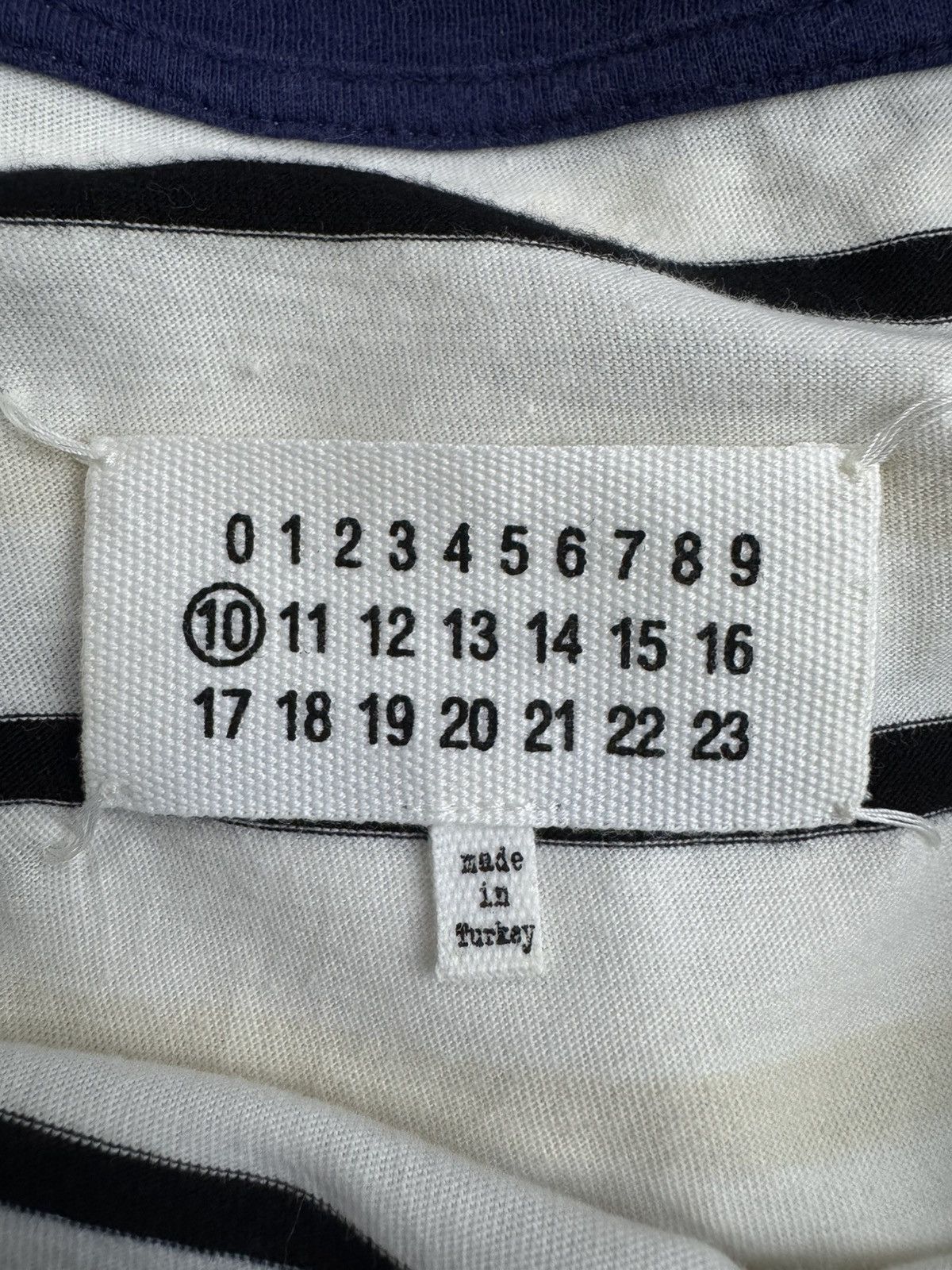 Maison Margiela Maison Margiela striped T-shirt Size US S / EU 44-46 / 1 - 7 Thumbnail