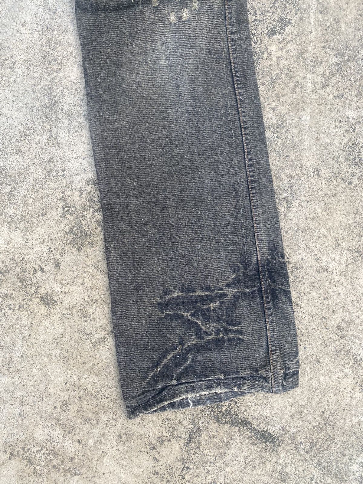 Japanese Brand × Nicole Club Flare Jeans Nicole Club Clawmark Distressed Bootcut Size US 32 / EU 48 - 5 Thumbnail