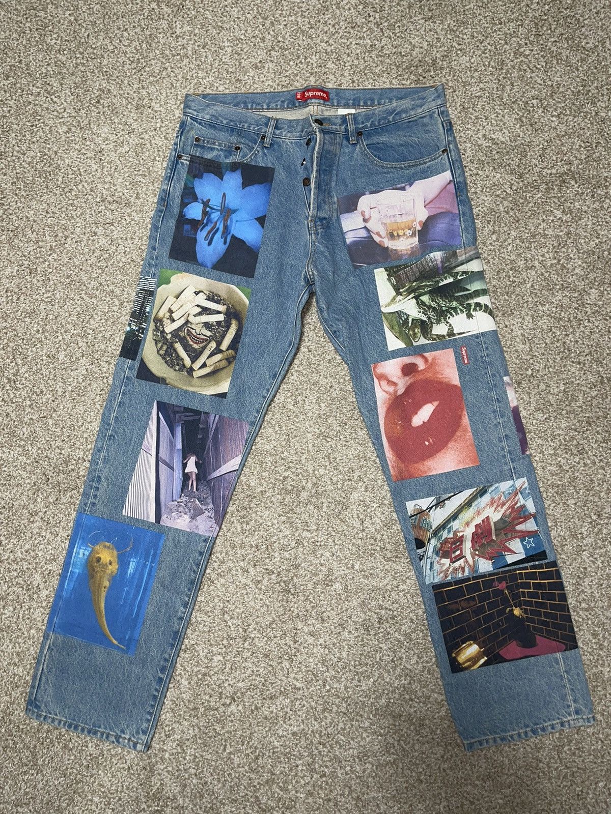 Supreme Supreme Daido Moriyama Denim Jeans | Grailed