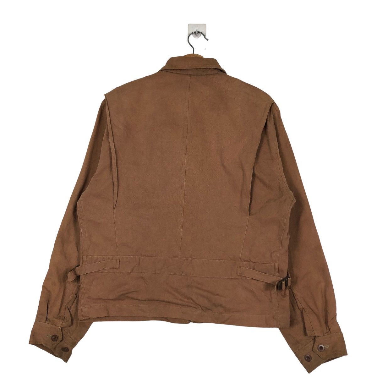 Japanese Brand 🔥Vintage Biker Chore Jacket Beams Japan Made Zipper Size US M / EU 48-50 / 2 - 8 Thumbnail