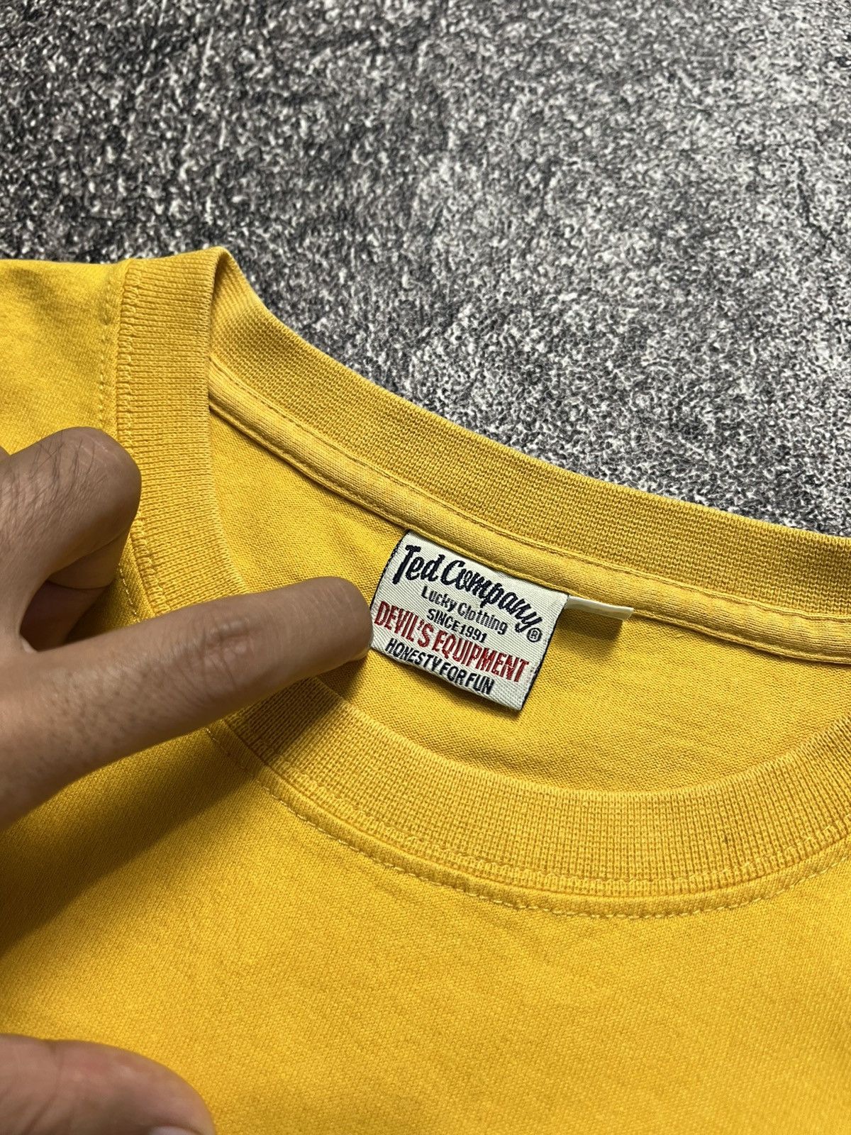 Tedman Tedman’S & Signal Devil Yellow T-Shirts Size US M / EU 48-50 / 2 - 5 Thumbnail
