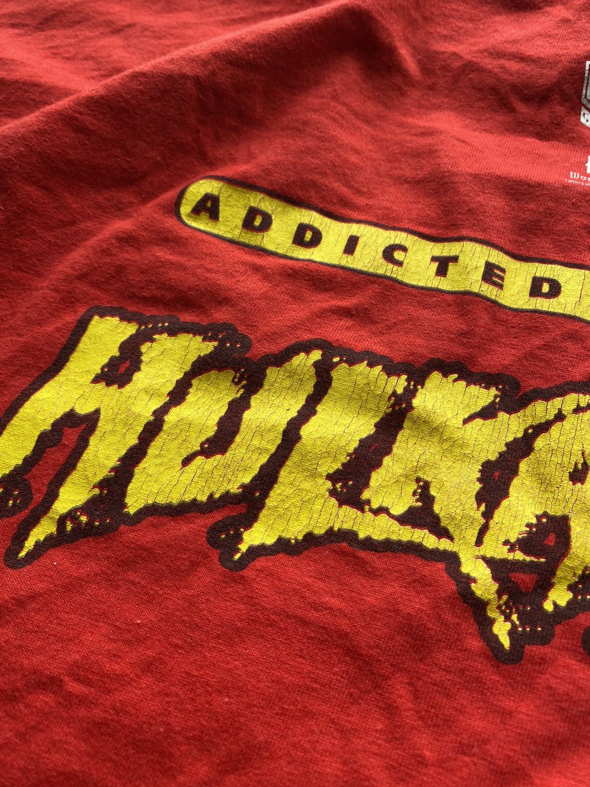 Vintage × WWE 2005 WWE Hulkamania Wrestling Mania Licensed Red Mens Shirt Size US XL / EU 56 / 4 - 9 Thumbnail