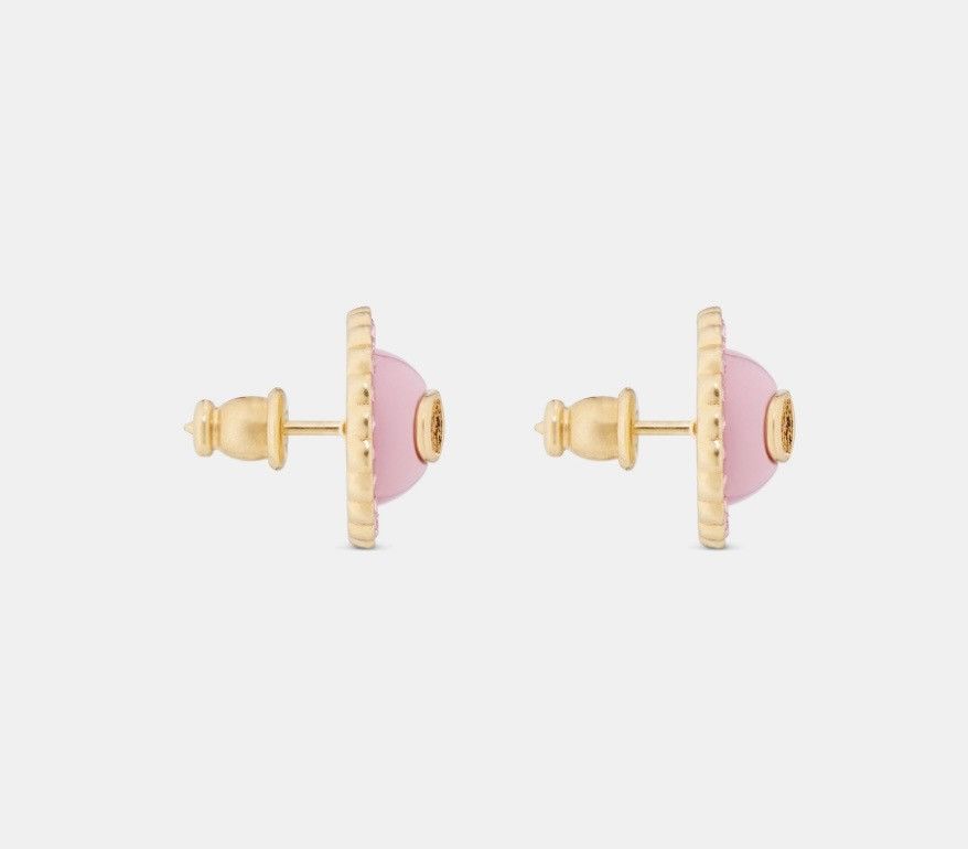 Dior Christian Dior PETIT CD BAROQUE STUD EARRINGS Size ONE SIZE - 3 Thumbnail