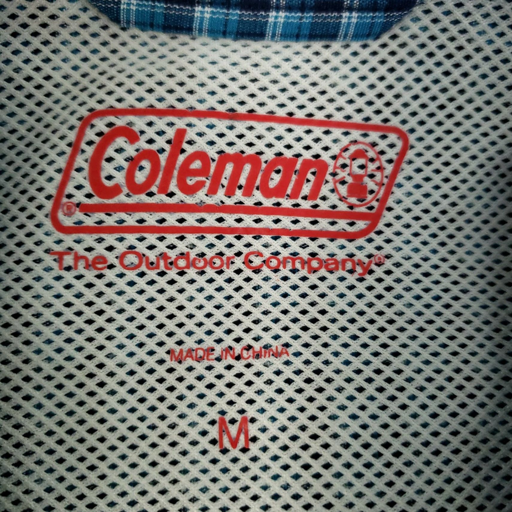 Vintage Coleman Shirt Button-Up Short Sleeve Men Medium Blue Plaid Casual Workwear NHS? Size US M / EU 48-50 / 2 - 5 Thumbnail