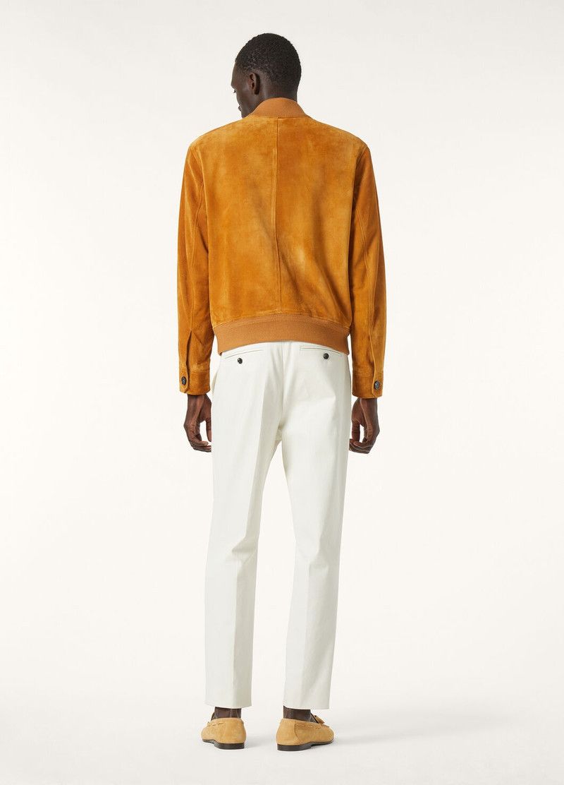 Loro Piana o1w1db10226 FAP3432 Kiku Bomber Jacket in Brown Size US S / EU 44-46 / 1 - 5 Thumbnail