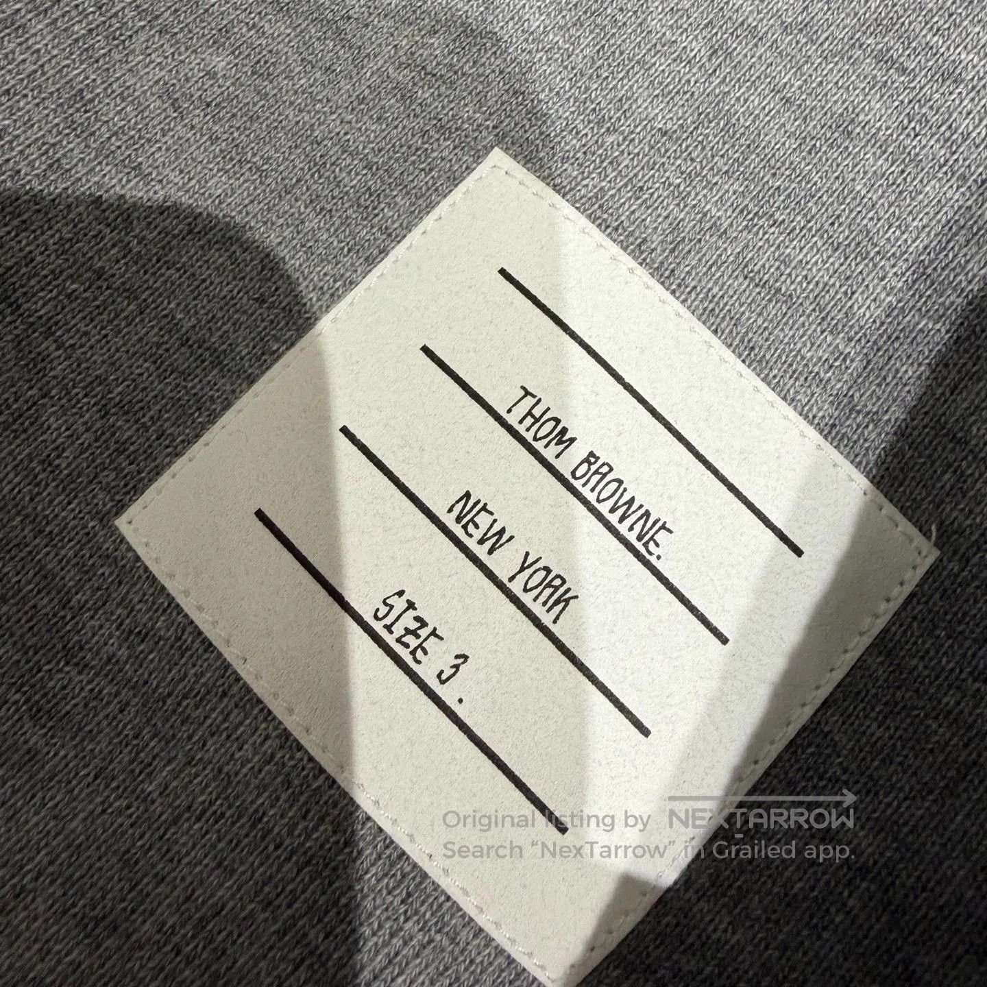 Thom Browne THOM BROWNE TB Classic Stripe Crewneck Sweatshirt. Size US L / EU 52-54 / 3 - 6 Thumbnail