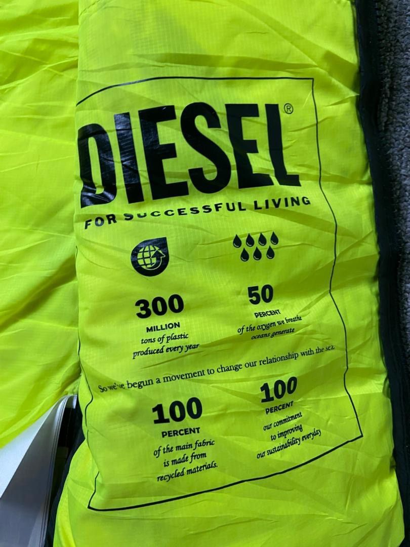 Diesel Diesel Sustainable Puffer Hooded Jacket (201) Size US XXS / EU 40 - 4 Thumbnail