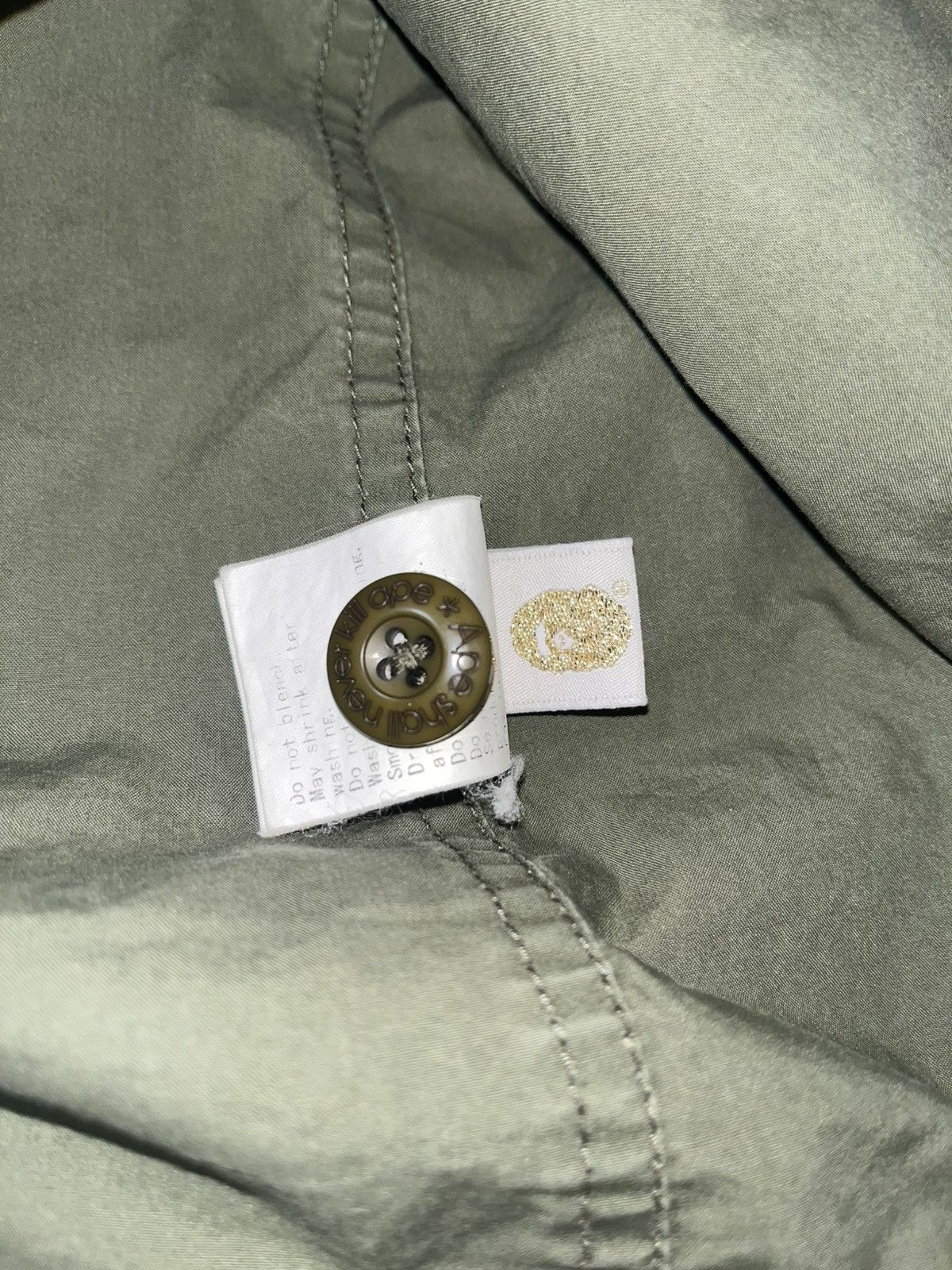 Bape Vintage Military Bapesta Star Logo Jacket Size US L / EU 52-54 / 3 - 10 Thumbnail
