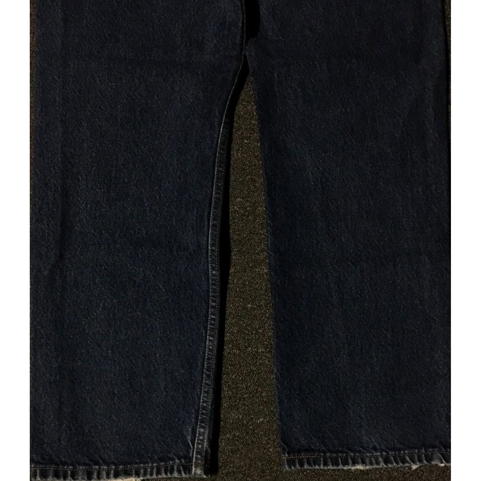 Levi's VINTAGE Levi's 505 Jeans Mens 34 Blue Denim Straight 80s 90s Grunge Punk Western Cowboy Band Rockwear 90s Distressed Size US 34 / EU 50 - 4 Thumbnail