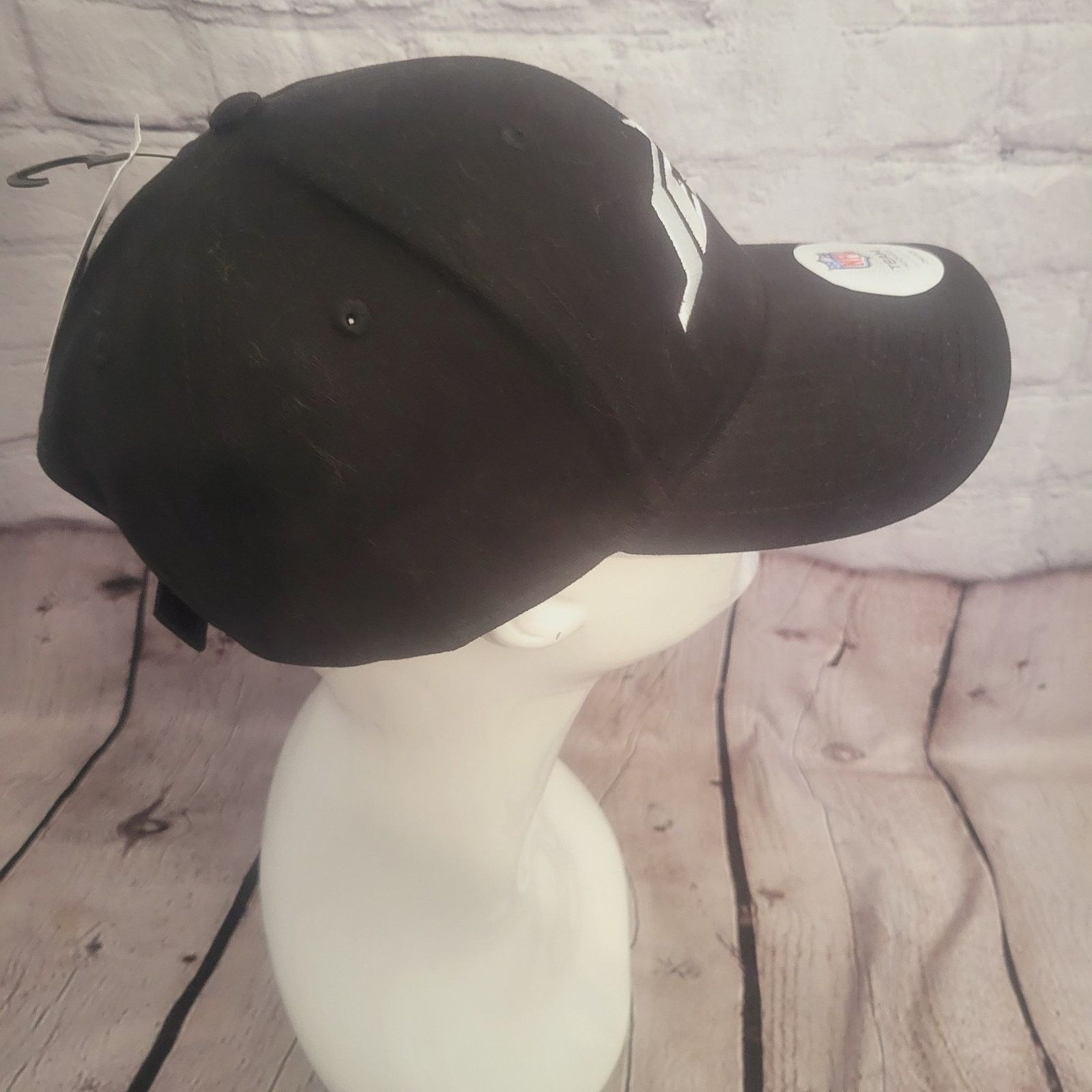 New Era NFL TEAM APPAREL JETS BLACK STRAPBACK CAP NFL LICENSED NWT Size ONE SIZE - 4 Thumbnail