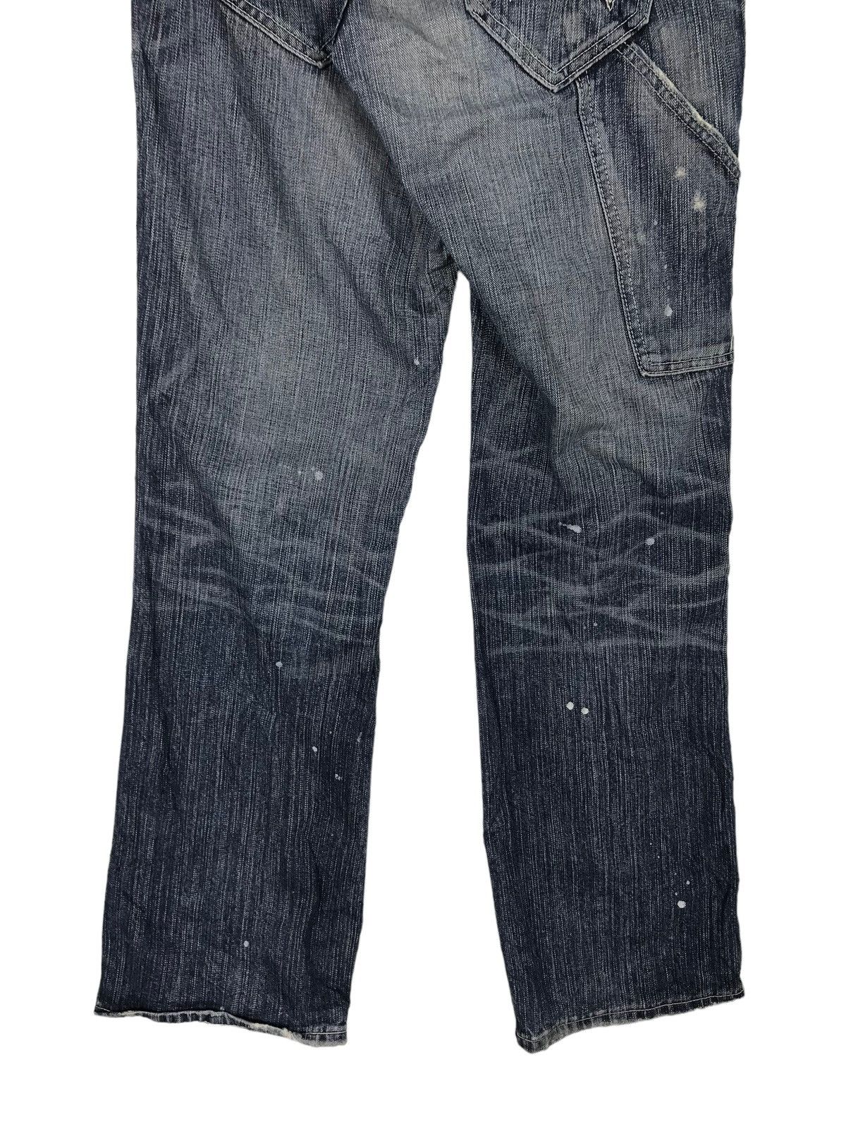 Edwin 💥 EDWIN PAIN SPLASH DISTRESS JEANS Size US 34 / EU 50 - 7 Thumbnail