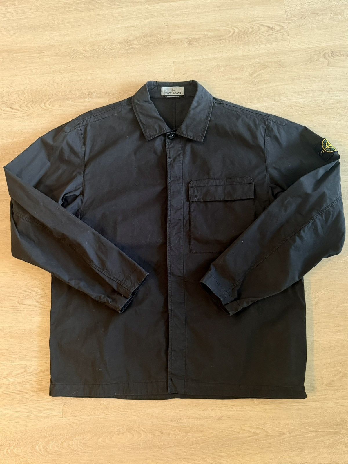 Stone Island Stone Island Classic Chest Pocket Overshirt Size US XXL / EU 58 / 5 - 1 Thumbnail