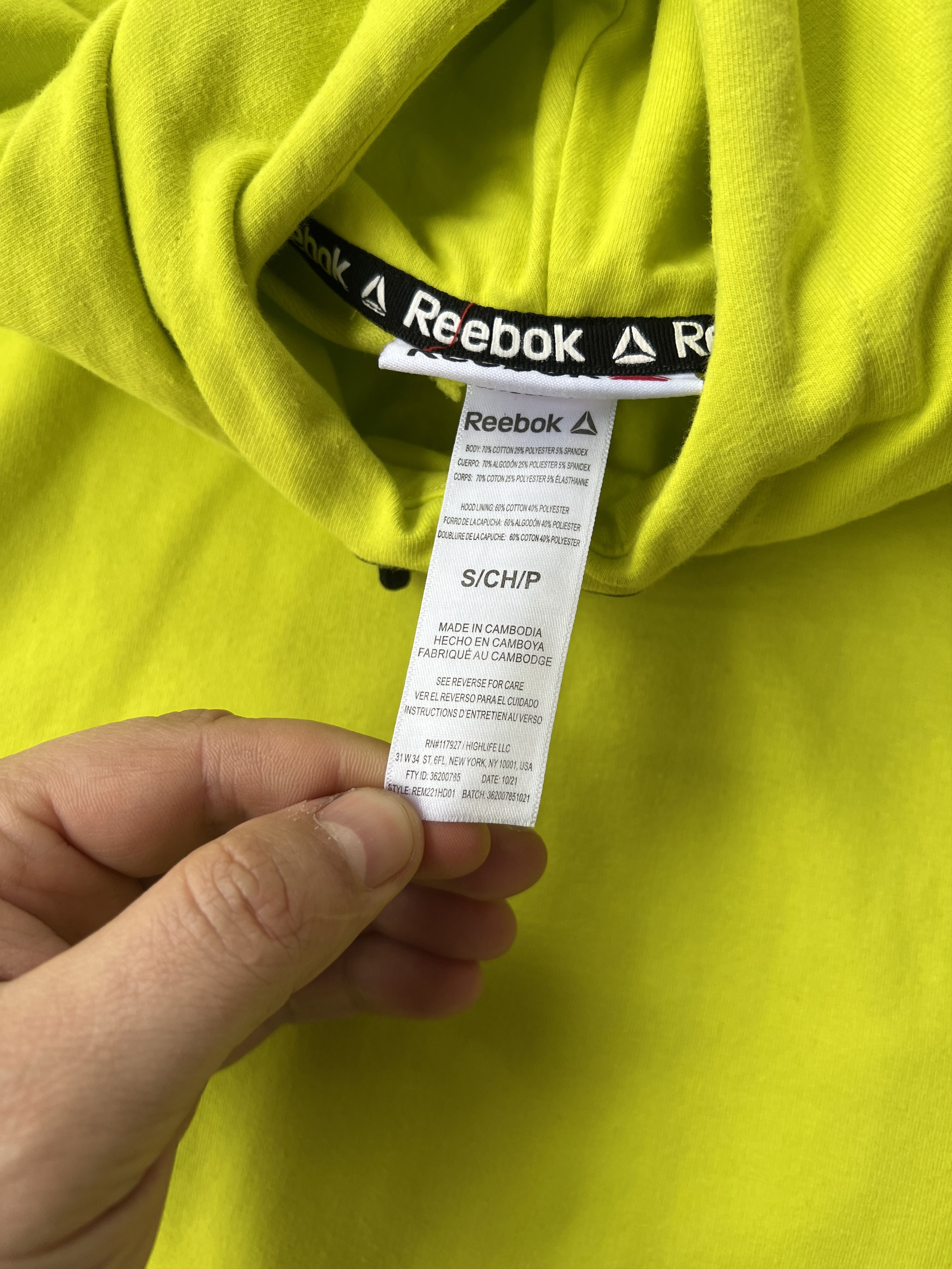 Reebok Reebok Hoodie Size US S / EU 44-46 / 1 - 4 Thumbnail