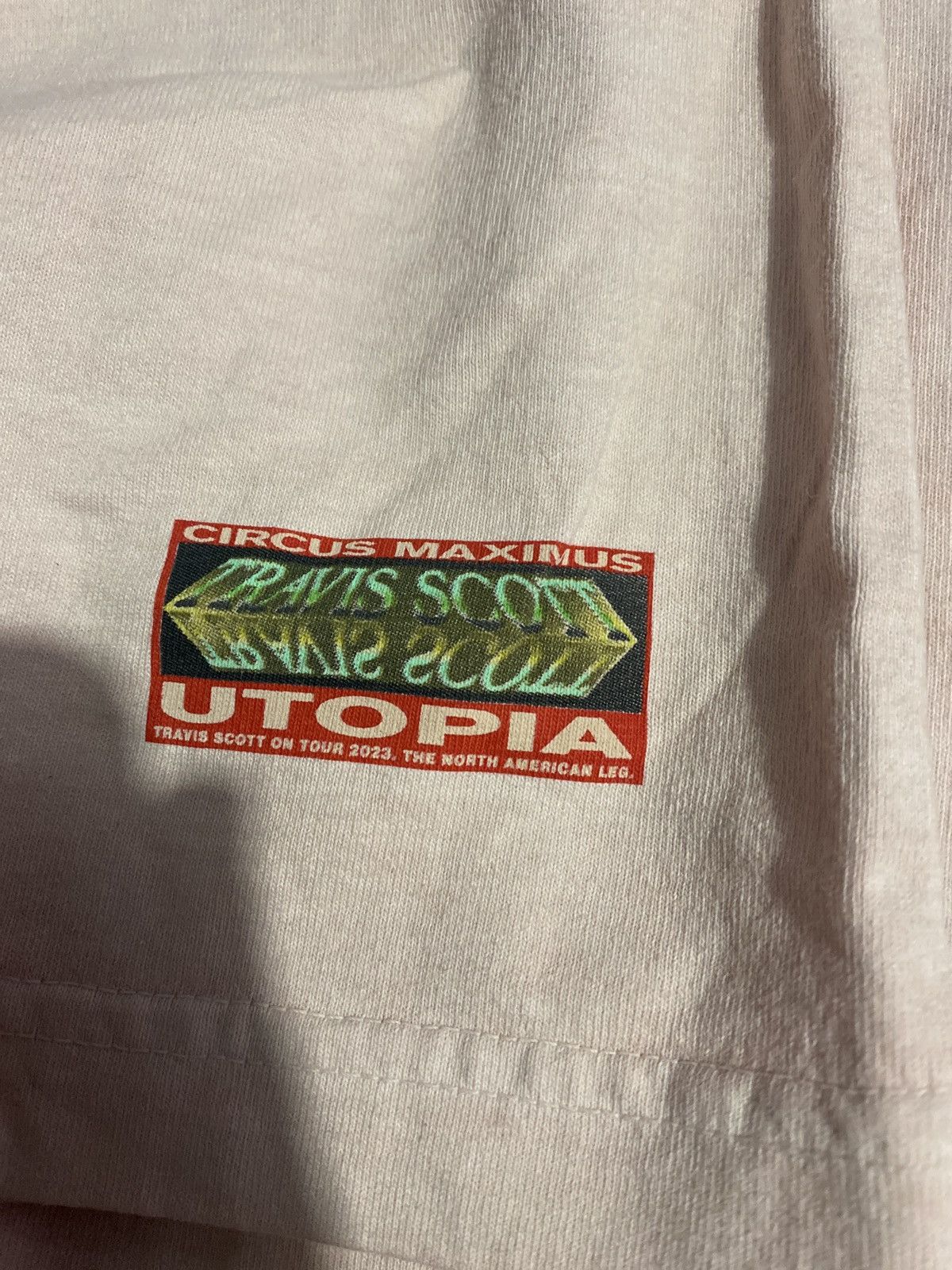Travis Scott Travis Scott Tour tee Size US XL / EU 56 / 4 - 3 Thumbnail