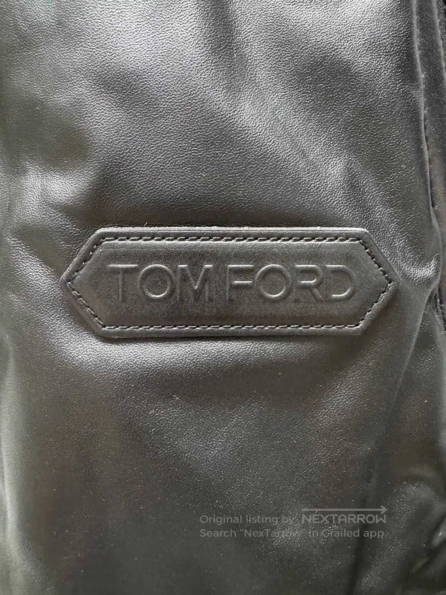 Tom Ford TOM FORD Quilted Hooded Leather Jacket. Size US M / EU 48-50 / 2 - 8 Thumbnail