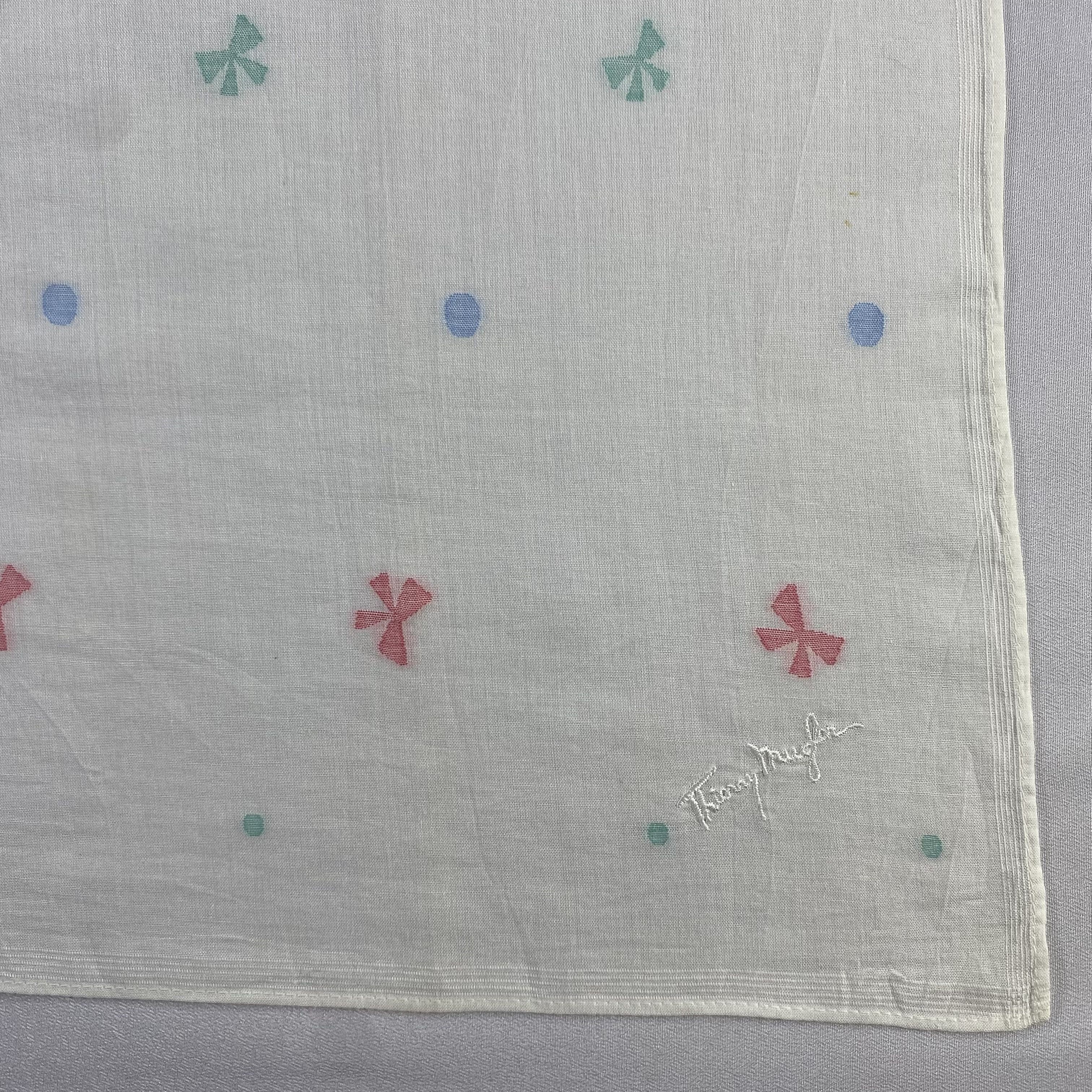Thierry Mugler × Vintage Thierry Mugler Handkerchief / Neckerchief / Bandana-P1175 Size ONE SIZE - 3 Thumbnail