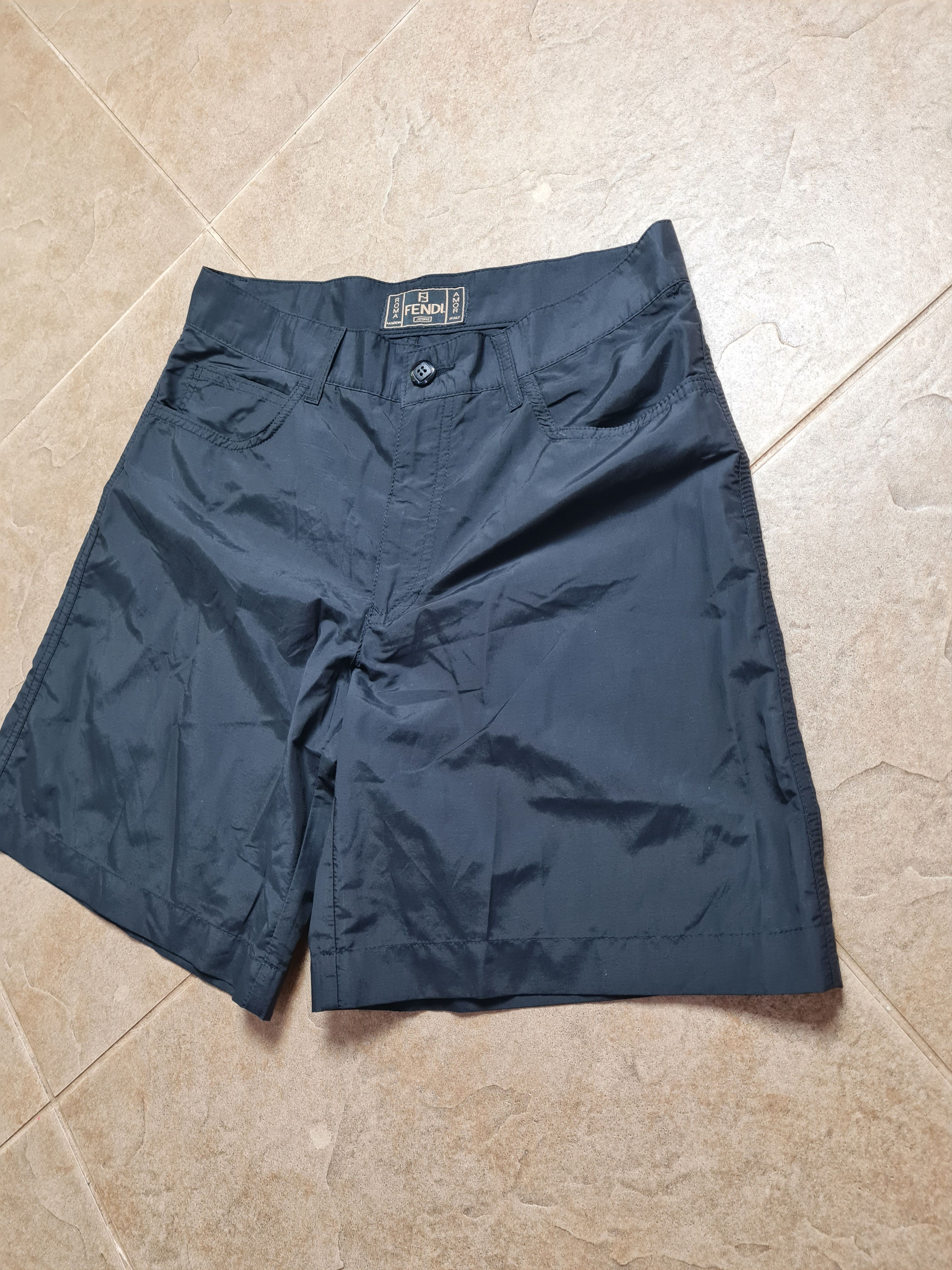 Fendi Women's FENDI Bermuda Shorts Black Italy Tessuto/Fabric Size 30" / US 8 / IT 44 - 6 Thumbnail