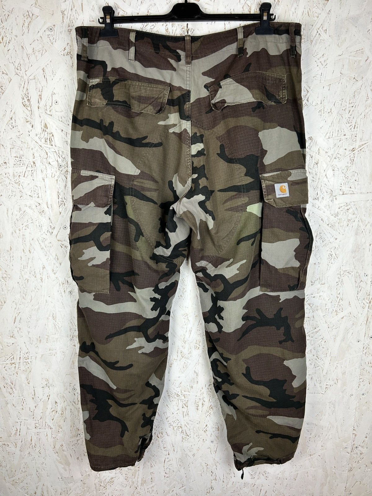 Carhartt Vintage Carhartt Camouflage Regular Cargo Pants 38 x 32 Size US 38 / EU 54 - 6 Thumbnail