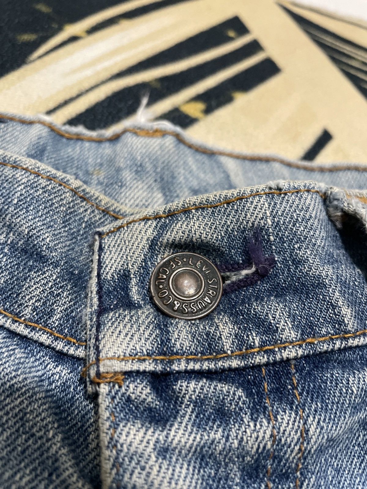 Levi's × Vintage Vintage Levi's Ront Herman 80s Scovill Zip USA Size US 34 / EU 50 - 5 Thumbnail