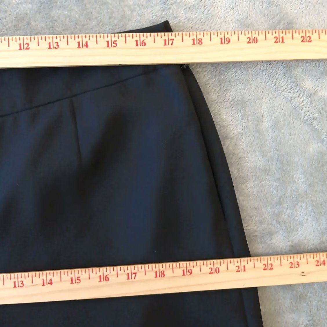 Jones New York Jones New York Dress Pants Womens Size 12 Black Lined High Rise Straight 34x31 Inseam 31in Front Flat Zip Pants Size 34" / US 12 / IT 48 - 3 Thumbnail