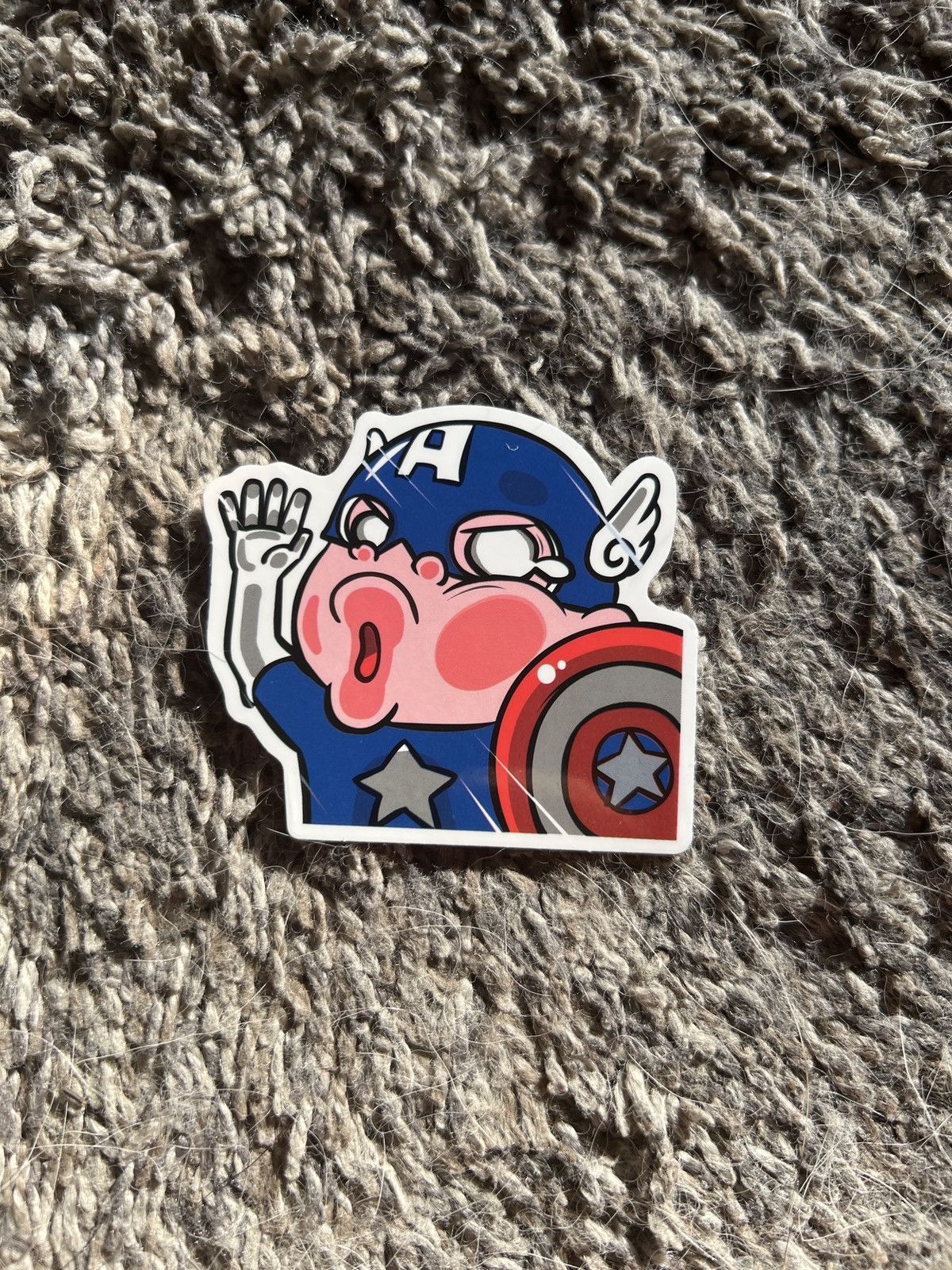 Marvel Comics Marvel Captain America Sticker Size ONE SIZE - 1 Thumbnail