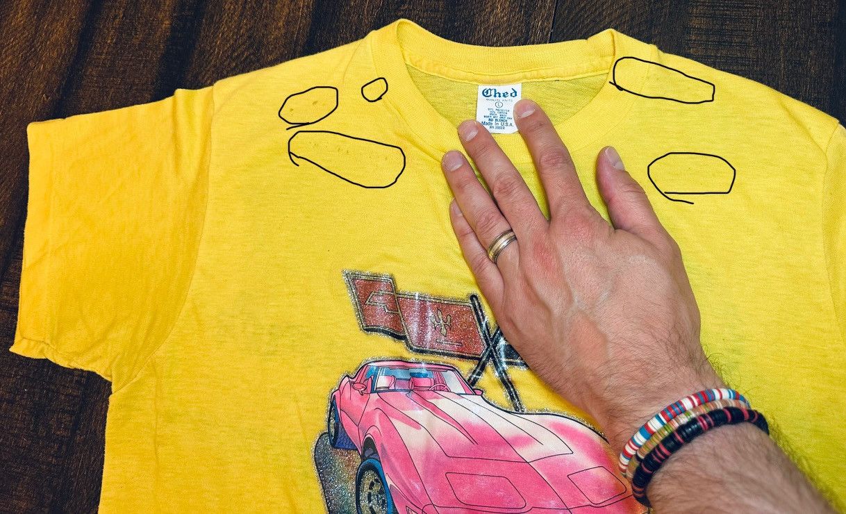 Vintage VTG Sing St Corvette T-Shirt w/Custom Design-Ched Tag-Large Size US L / EU 52-54 / 3 - 3 Thumbnail
