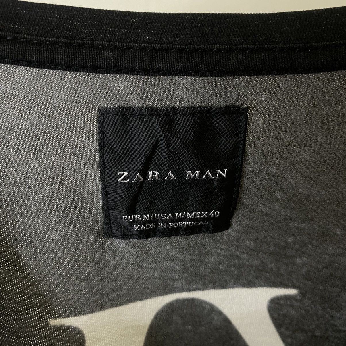 Zara Zara Man Affliction Design AllOverPrint T Shirt Size US M / EU 48-50 / 2 - 5 Thumbnail