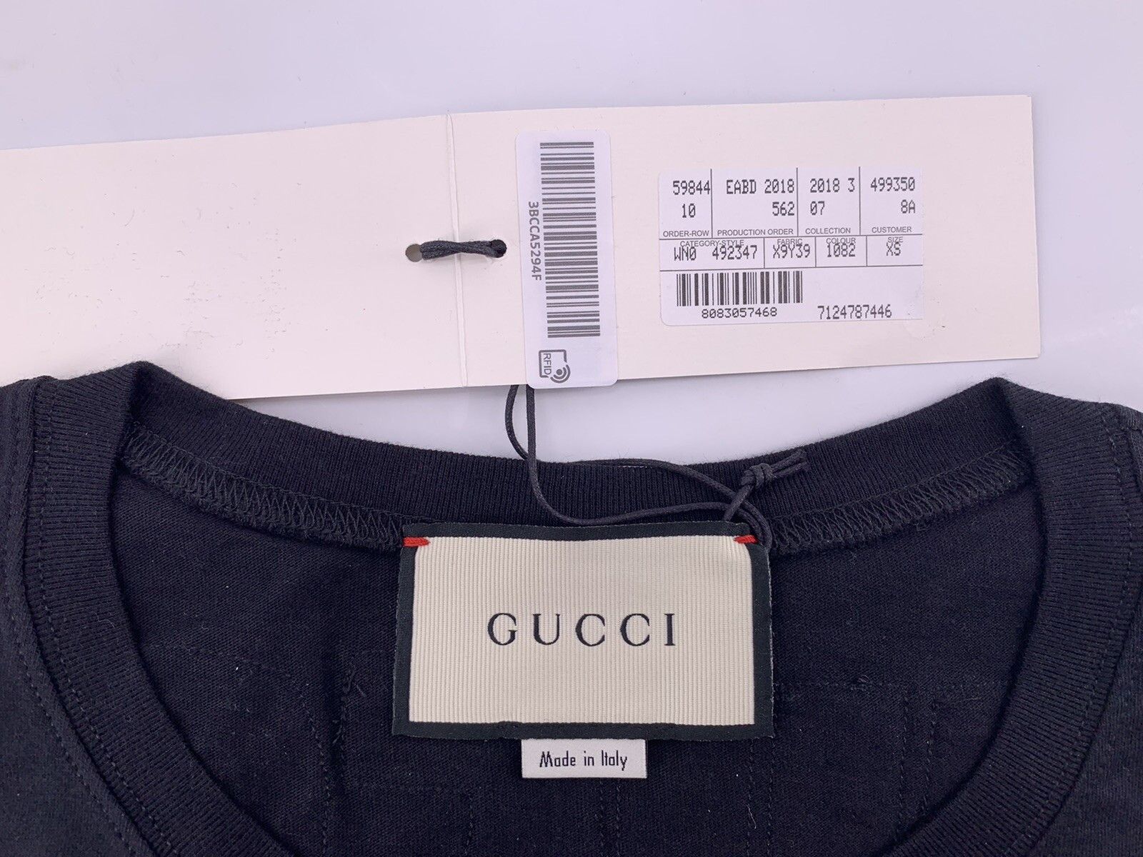 Gucci New Gucci T-Shirt Woman's Size-XS Size XS / US 0-2 / IT 36-38 - 3 Thumbnail