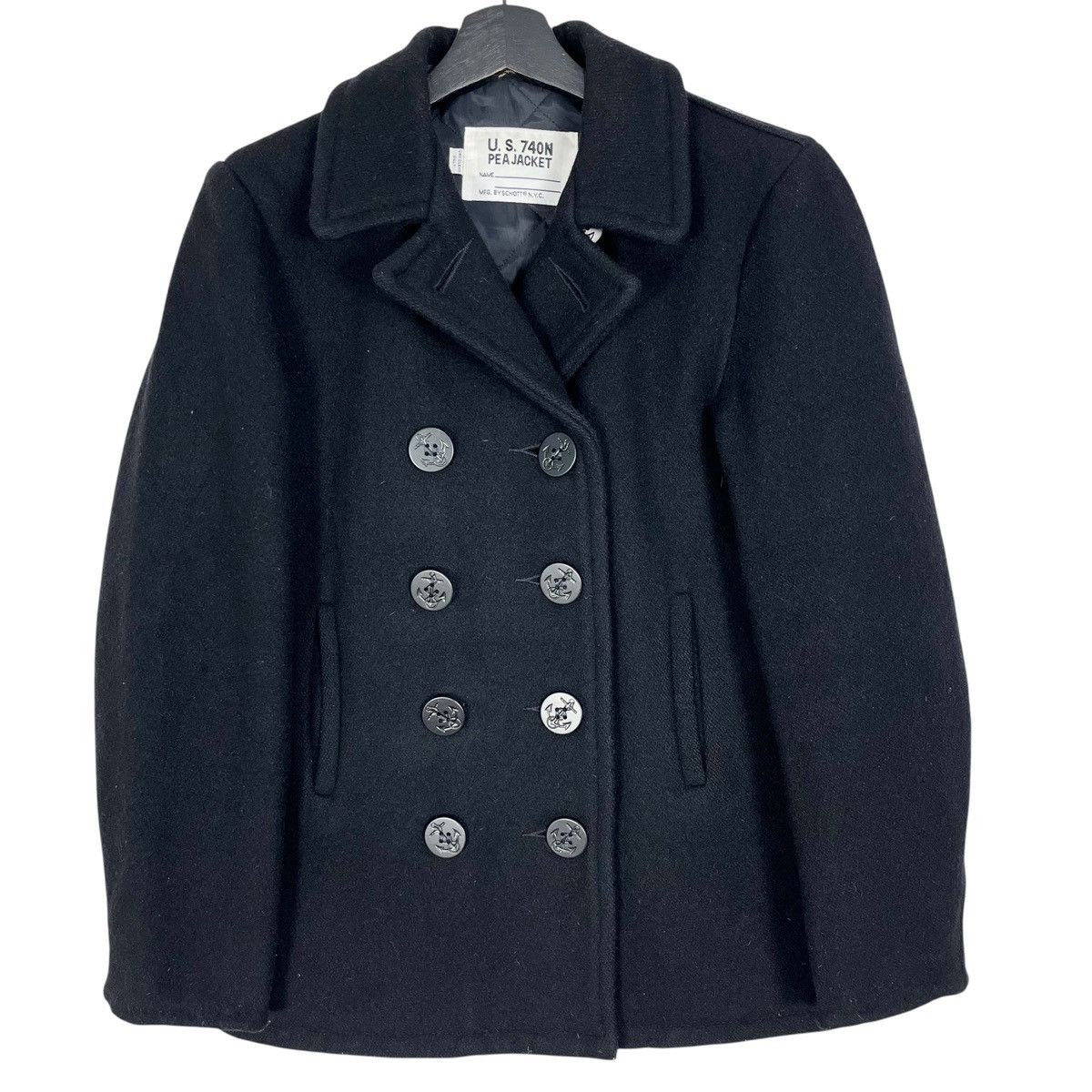 Schott MFG Schott US740N Pea Jacket Size US S / EU 44-46 / 1 - 1 Thumbnail