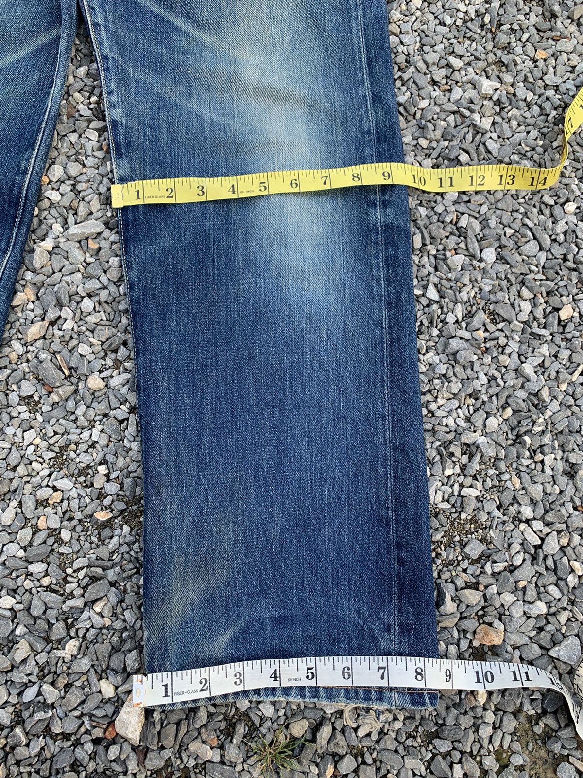 Kapital VTG PIG HIP STORE SELVEDGE RUSTY JAPANESE DISTRESSED DENIM Size US 30 / EU 46 - 16 Thumbnail