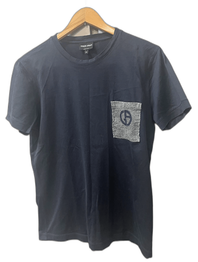 Emporio Armani GIORGIO ARMANI Short Sleeve T-Shirt Size US M / EU 48-50 / 2 - 1 Thumbnail