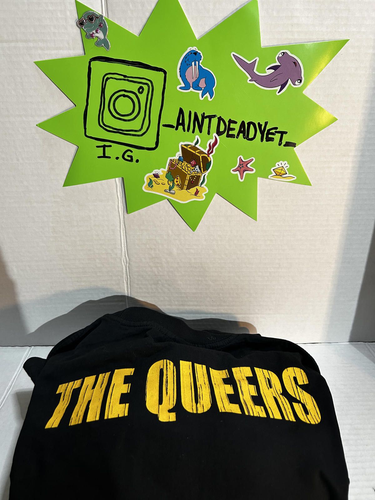 Tultex RARE - The Queers - Granola Head Grateful Dead TeeShirt 90s Size US XL / EU 56 / 4 - 5 Thumbnail