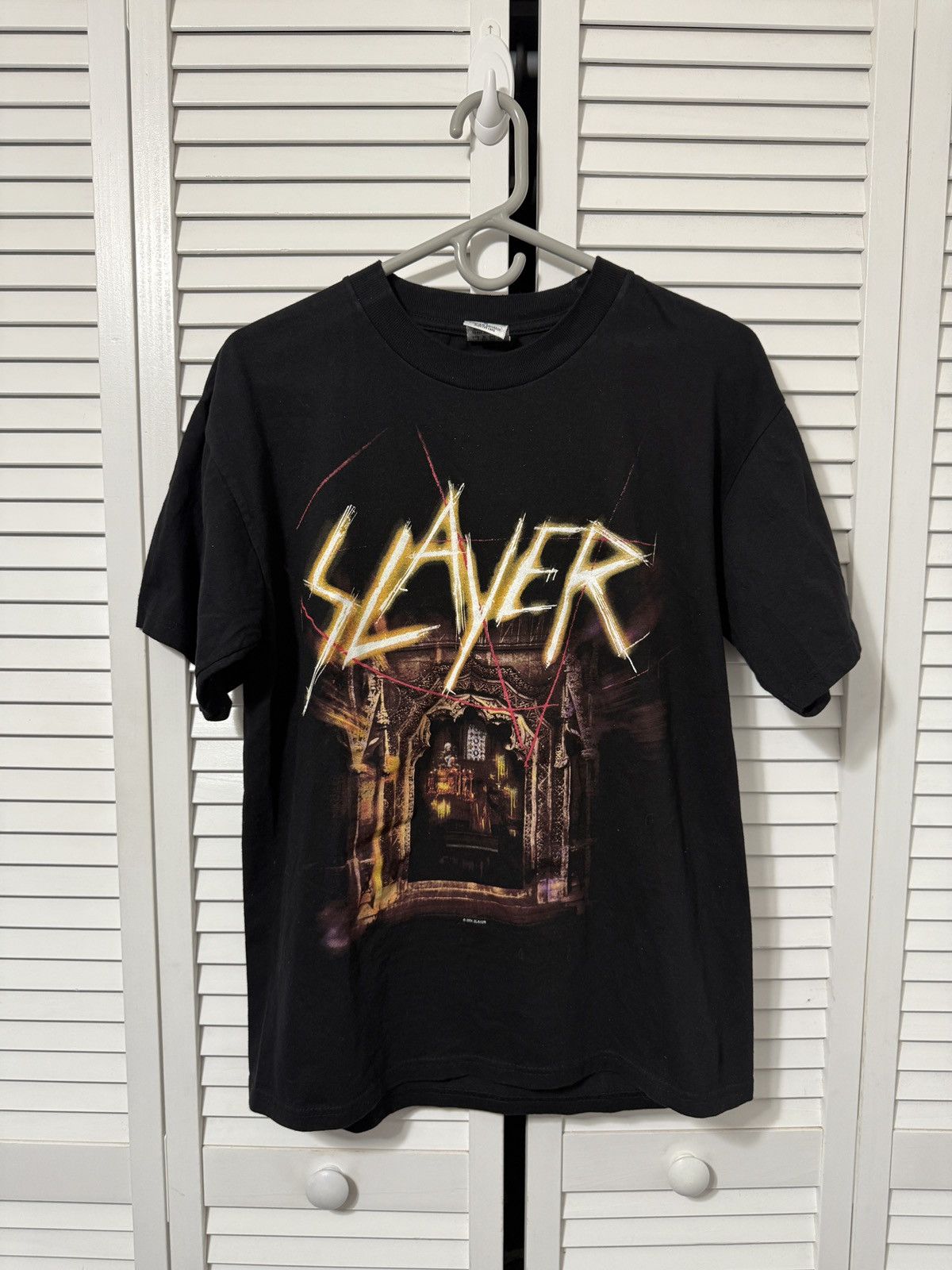 Vintage Vintage Slayer God Hates Us All Tee Size US M / EU 48-50 / 2 - 1 Thumbnail