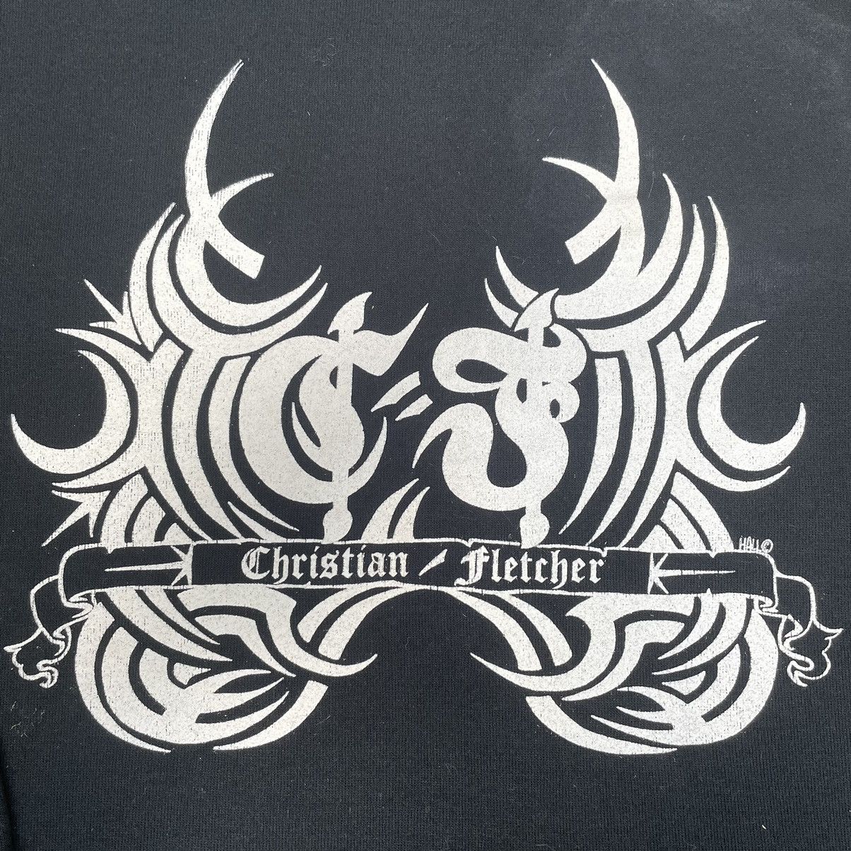Jerzees × Vintage Vintage Christian Fletcher Hoodies Sweatshirt Size US XL / EU 56 / 4 - 8 Thumbnail