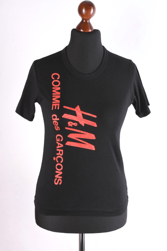 Comme des Garcons × H&M Women's Comme des Garçons x H&M Graphic Logo T-shirt Size S Size S / US 4 / IT 40 - 1 Thumbnail
