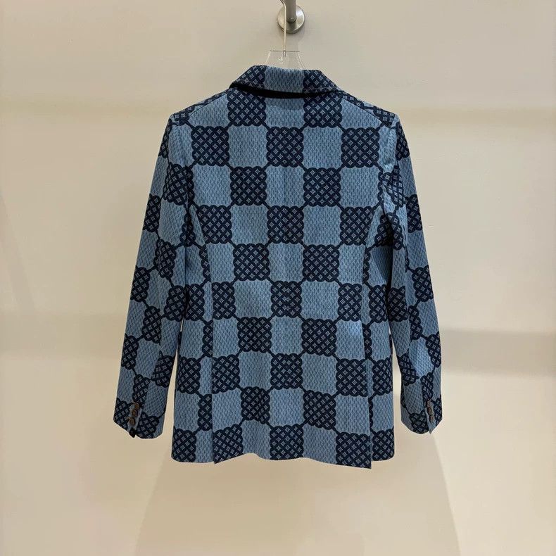 Louis Vuitton Louis Vuitton SS24 plaid print single-breasted blazer jack Size S / US 4 / IT 40 - 2 Thumbnail