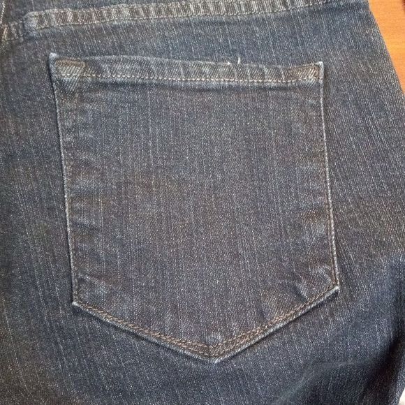 NYDJ NYDJ Size 4 Jeans Womens Denim Bootcut Blue Dark Wash Stretc Size 29" - 10 Thumbnail