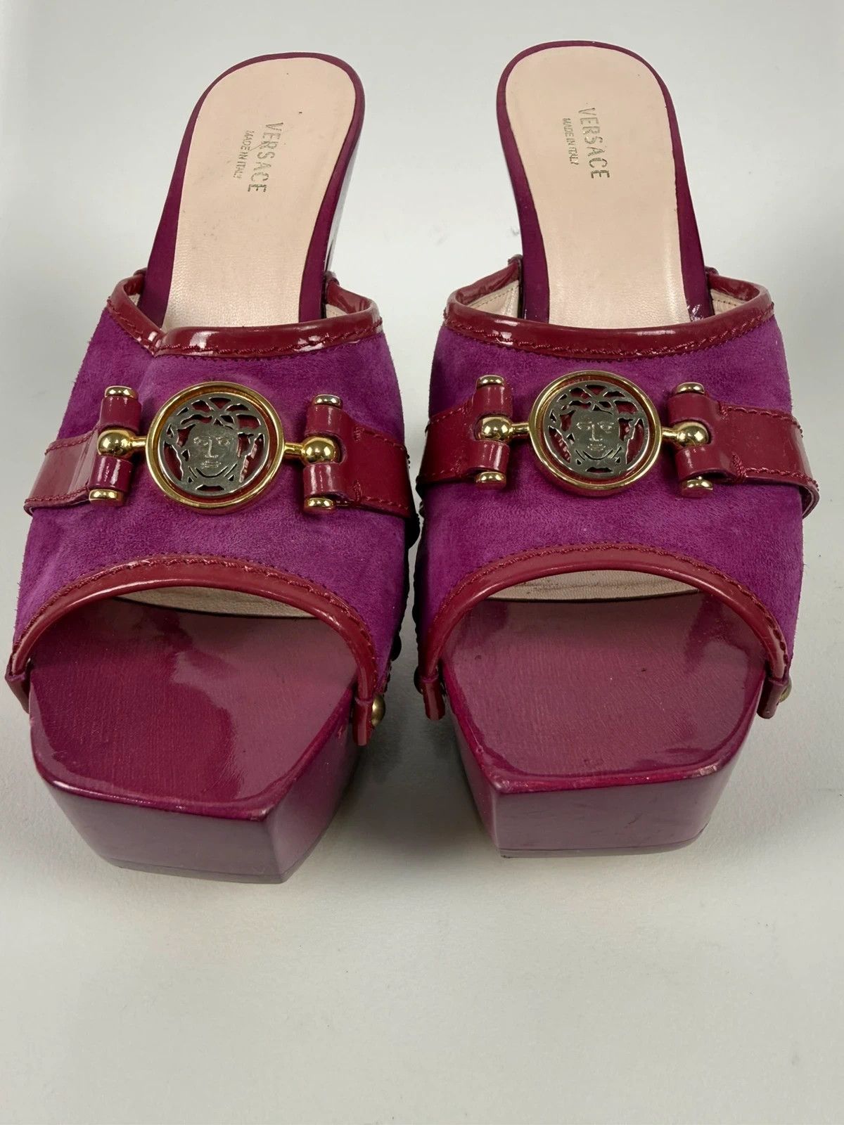 Versace Versace Clogs Laque Heels Medusa size 39 Size US 9 / IT 39 - 6 Thumbnail