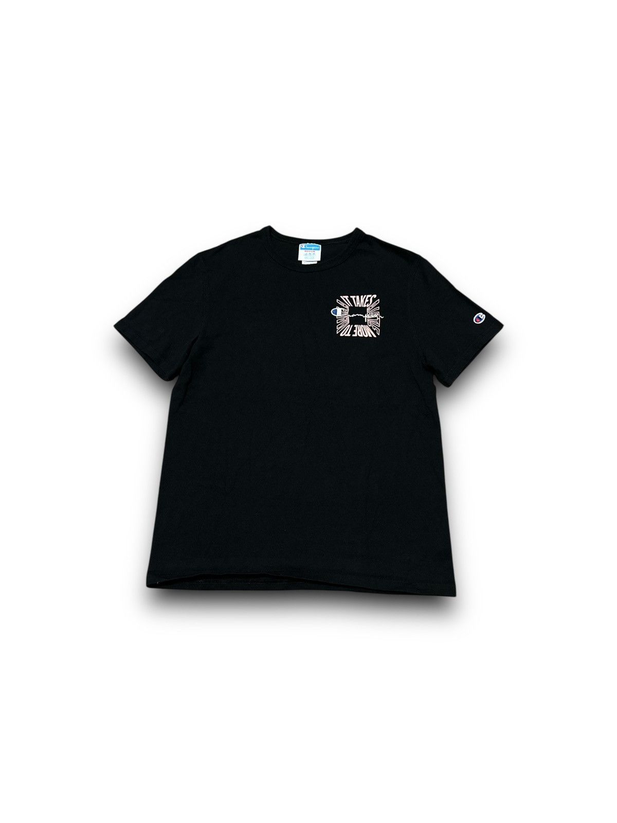 Champion Vintage Champion It Takes A Little More To Make t-shirt Size US M / EU 48-50 / 2 - 2 Thumbnail