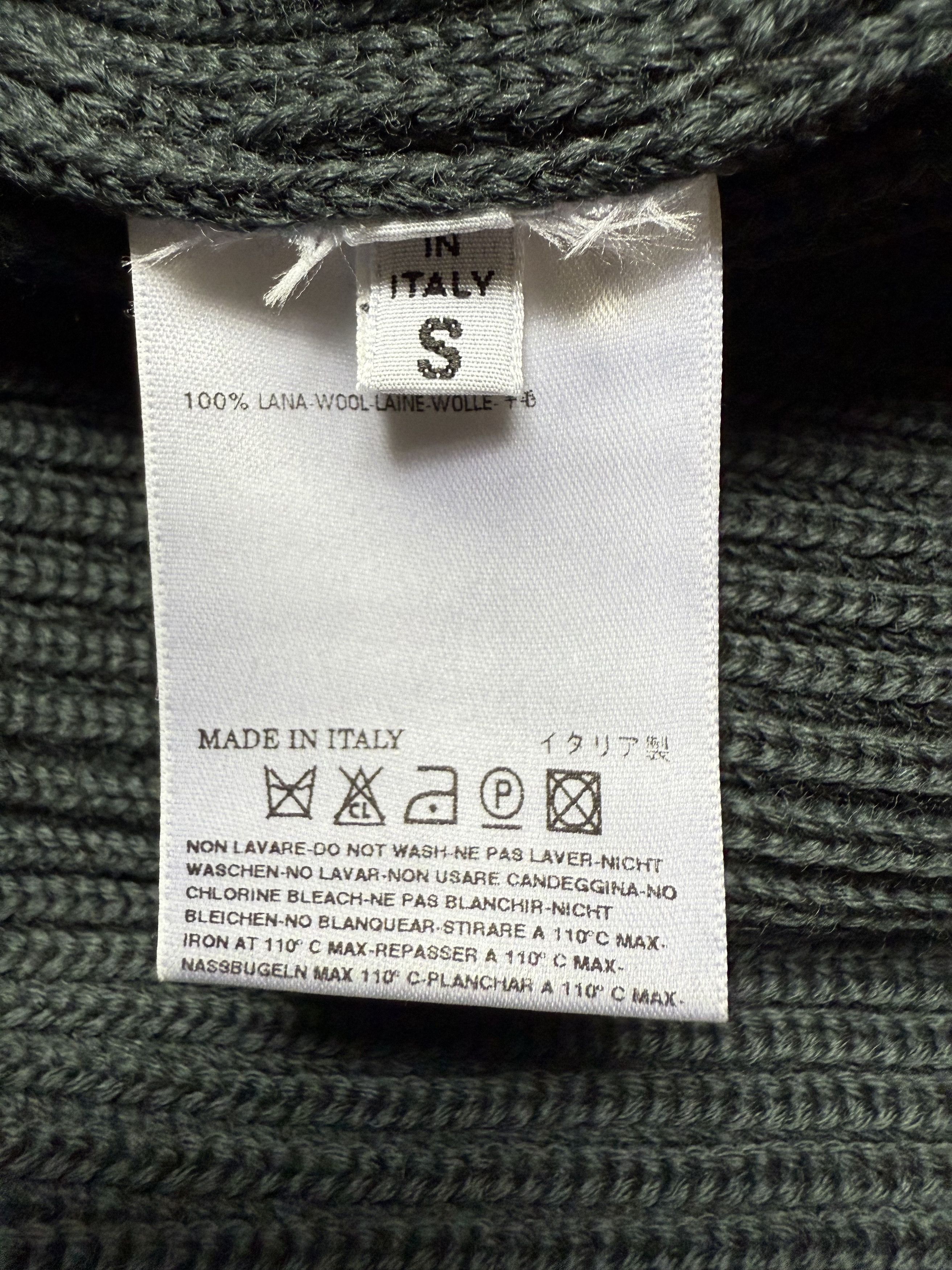 Maison Margiela Maison Margiela Wool zip Cardigan IN SIZE -S Size US S / EU 44-46 / 1 - 8 Thumbnail