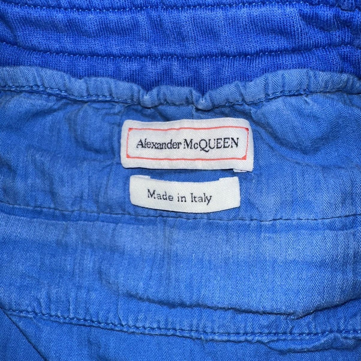 Alexander McQueen Alexander McQueen Logo Sweatpants in Blue Size US 32 / EU 48 - 5 Thumbnail